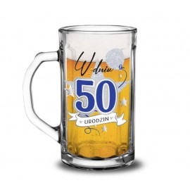 Kufel W dniu 50 urodzin 500 ml