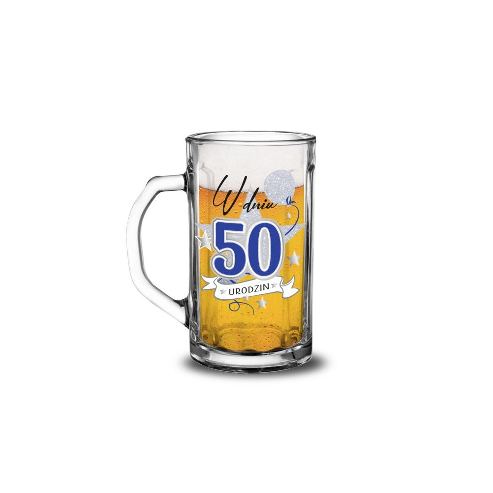 Kufel W dniu 50 urodzin 500 ml