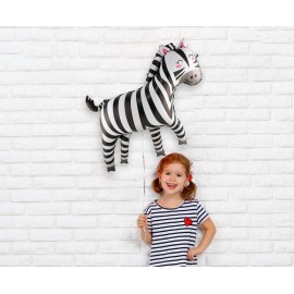 Balon foliowy Zebra 80x78 cm