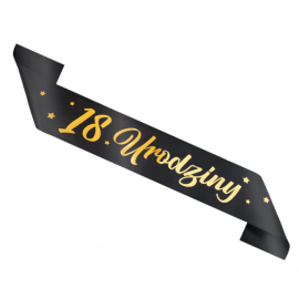 Szarfa 18 urodziny - 140 cm...