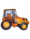 Balon foliowy Traktor pomarańczowy 75 cm