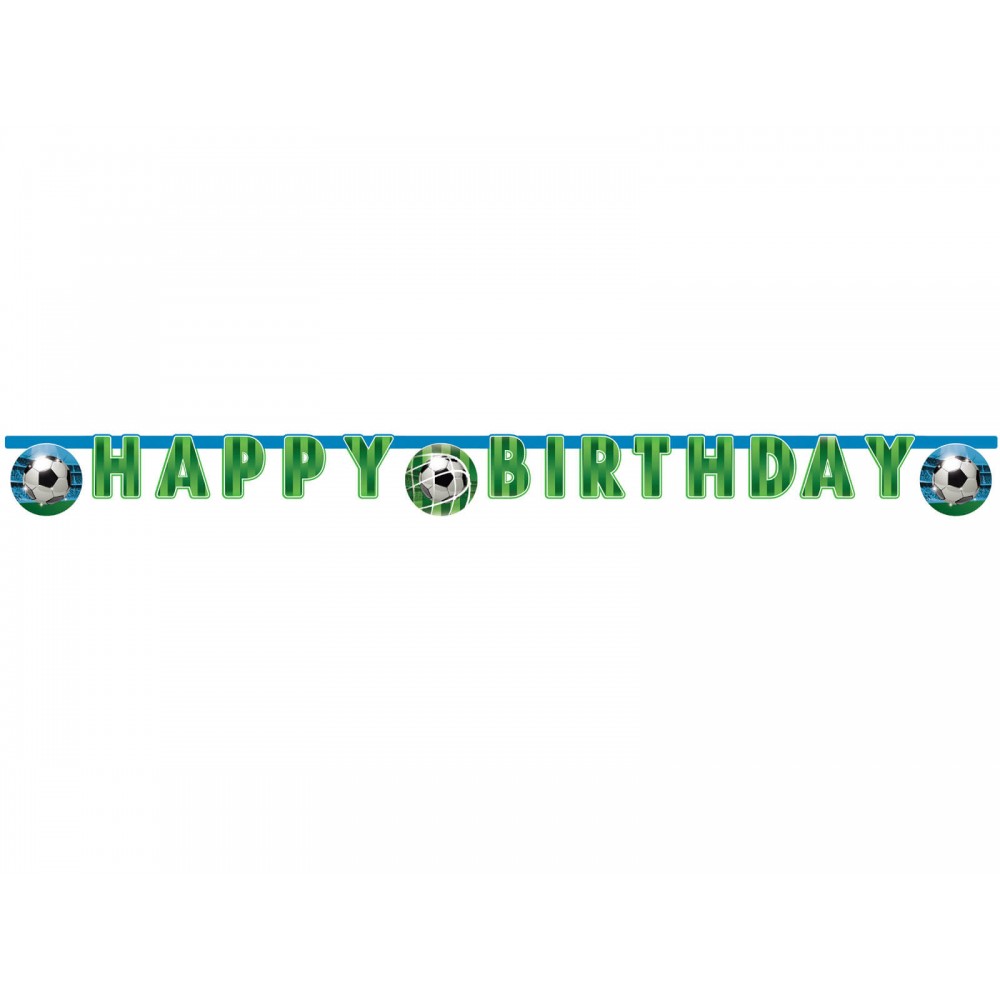 Baner Happy Birthday Piłka Nożna