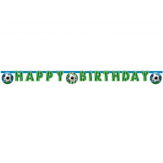 Baner Happy Birthday Piłka Nożna