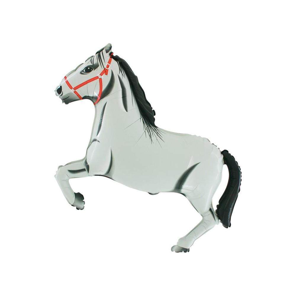 Balon foliowy Koń Biały 42''