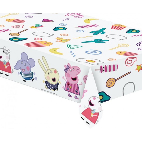 Obrus plastikowy "Peppa Pig - Świnka Peppa" 120x180 cm