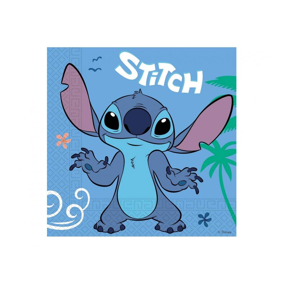 Serwetki papierowe Stitch & Angel, 33 x 33 cm, 20 szt.