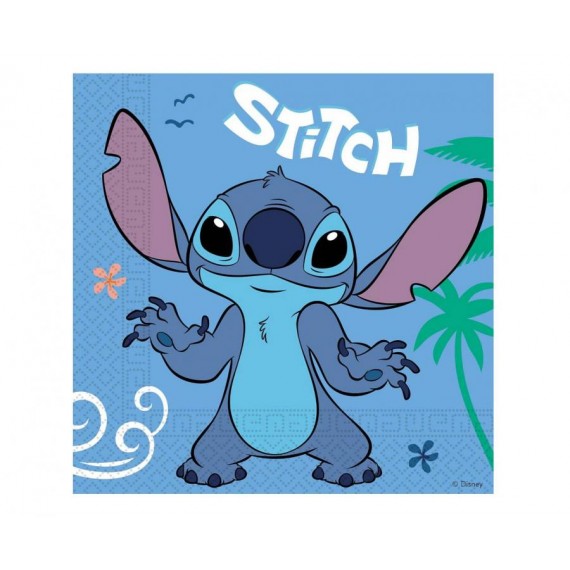 Serwetki papierowe Stitch & Angel, 33 x 33 cm, 20 szt.