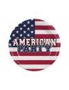 Talerzyki papierowe USA / Ameryka - American Party, 23 cm, 10 szt.
