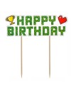 Topper na tort Happy Birthday - Game On, Piksele