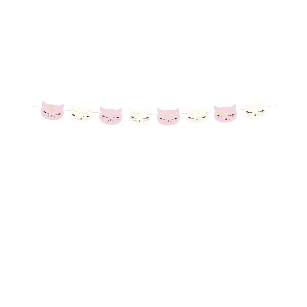 Girlanda Kotek, mix, 1,4m