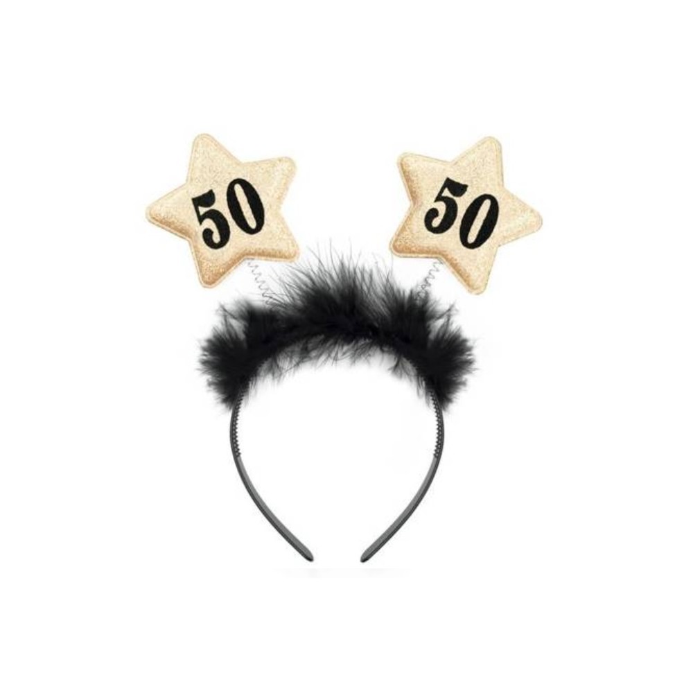 Opaska gwiazdki 50 złote