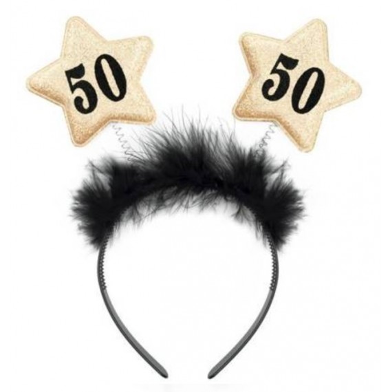 Opaska gwiazdki 50 złote