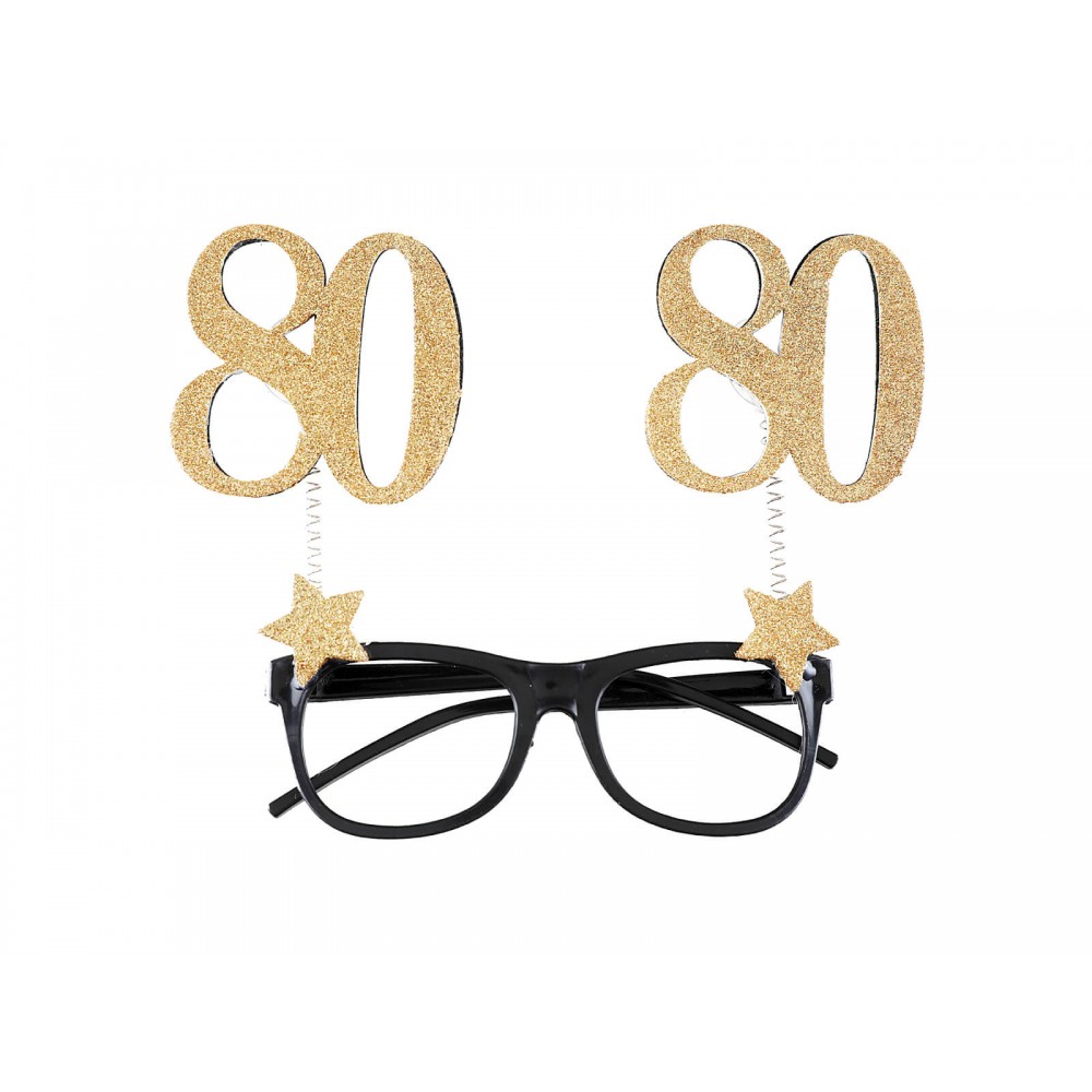 Okulary 80 osiemdziesiątka - 1 szt.
