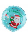 Balon foliowy Mikołaj Merry Merry Christmas 45cm