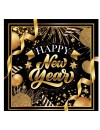Serwetki papierowe Happy New Year 33x33 cm, 20 szt.