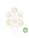 Balony Komunia Święta IHS 12cali 6szt