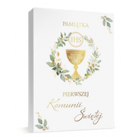 Pudełko na pamiątki - Komunia