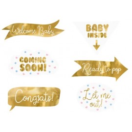 Gadżety do zdjęć Baby shower