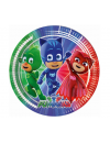 Talerzyki papierowe PJ Masks, 23 cm