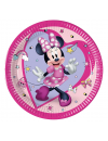 Talerzyki papierowe Minnie Junior, 19,5cm