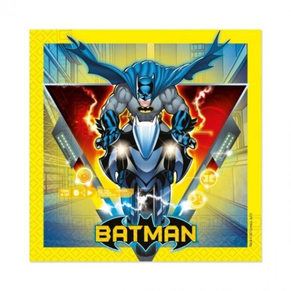 Serwetki papierowe Batman, 33x33 cm