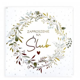 Zaproszenie, Ślub