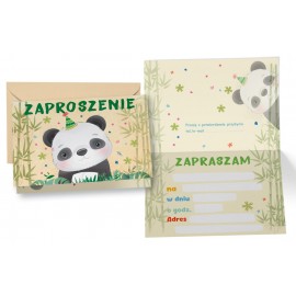 Zaproszenia, Panda