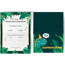 Zaproszenia, Dinozaur