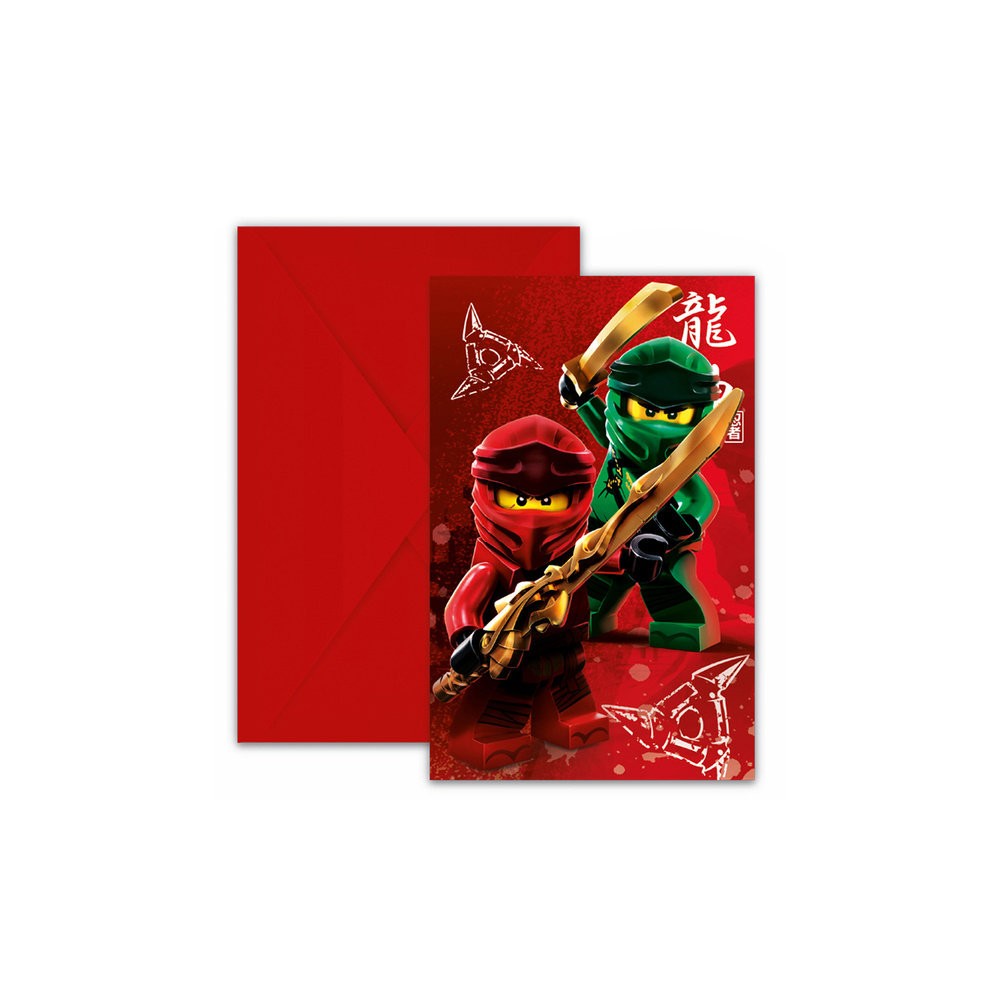 Zaproszenia, Ninjago