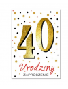 Zaproszenia, 40 Urodziny
