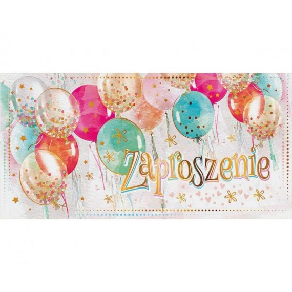 Zaproszenia, Balony
