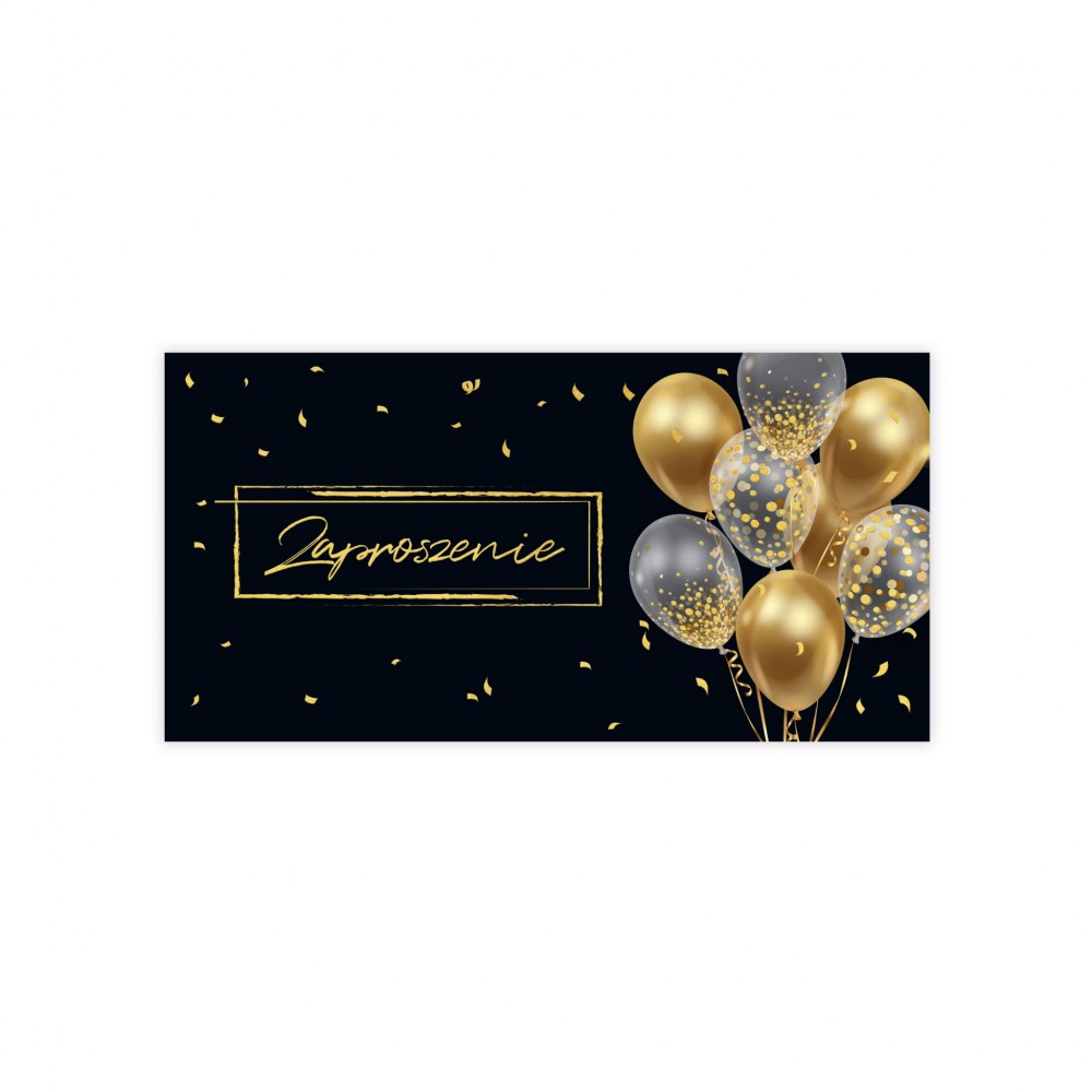 Zaproszenia, Balony