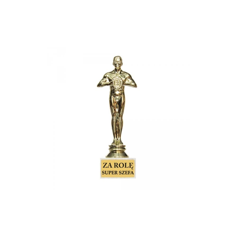 Statuetka - Wiktor " Za rolę super szefa"