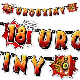 Baner 18 urodziny komiks