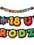 Baner 18 urodziny kolorowy