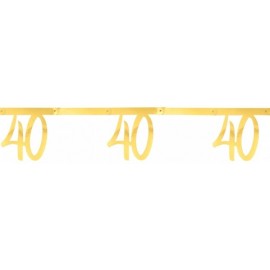 Girlanda na 40 urodziny, 250cm