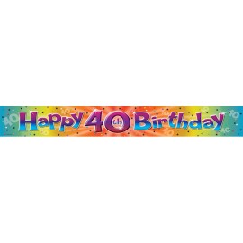 Taśma banner na 40...
