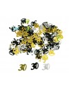 Konfetti foliowe 30 urodziny