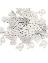 Konfetti foliowe 30 urodziny srebrne