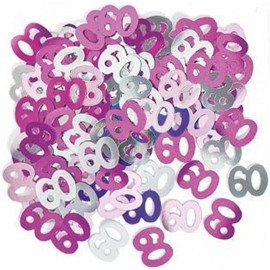 Konfetti foliowe 60 urodziny