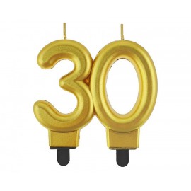 Świeczka cyferka 30,...