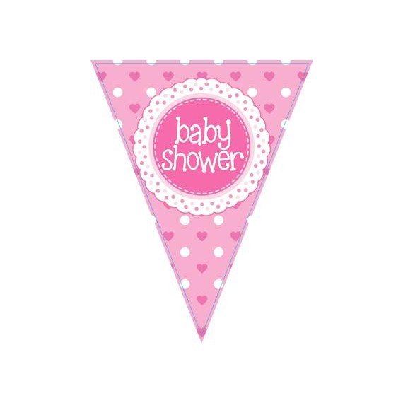 Dekoracja banner Baby shower 3,9m