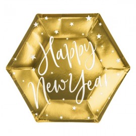 Talerzyki Happy New Year,...