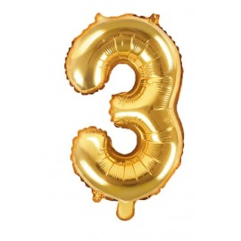 Balon foliowy Cyfra ''3'',...