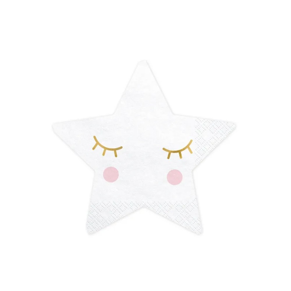 Serwetki Little Star - Gwiazda, 16x16cm