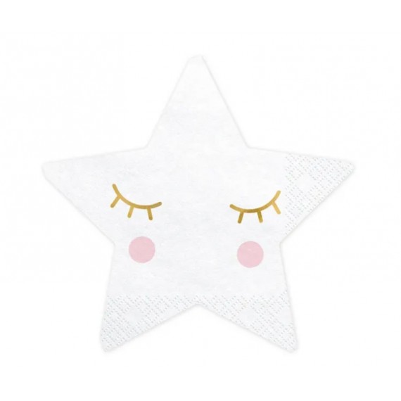 Serwetki Little Star - Gwiazda, 16x16cm