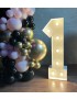 cyfry LED - liczba 1 ,...