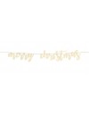 Drewniany baner Merry Christmas, 87x17cm