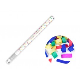 Tuba z konfetti, mix, 40cm