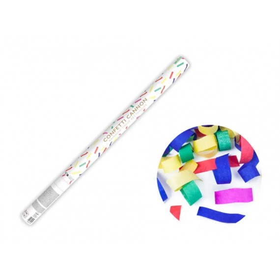 Tuba z konfetti, mix, 40cm